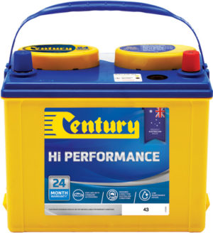 Century Hi Performance Car Battery 43 Car