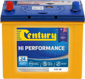 Century Hi Performance Car Battery 57EF MF Car