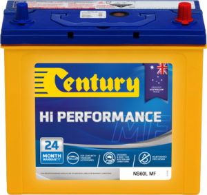 Century Hi Performance Car Battery NS60L MF Car