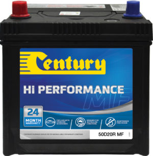 Century Hi Performance Car Battery 50D20R MF Car