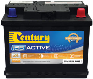 Century ISS Active AGM Car Battery DIN53LH AGM Car