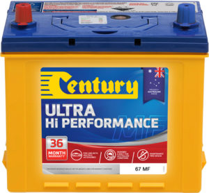 Century Ultra Hi Performance Car Battery 67 MF Car