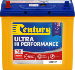Century Ultra Hi Performance Car Battery NS60X MF Car