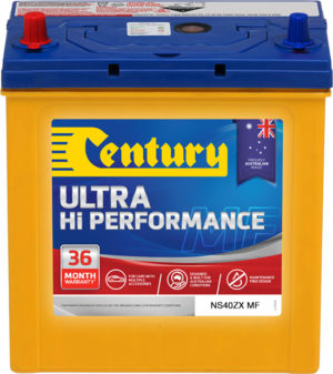 Century Ultra Hi Performance Car Battery NS40ZX MF Car