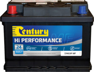 Century Hi Performance DIN Car Battery DIN53R MF Car