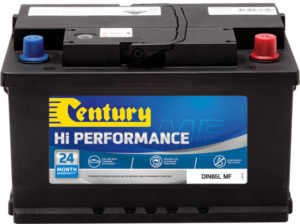 Century Hi Performance DIN Car Battery DIN65L MF Car