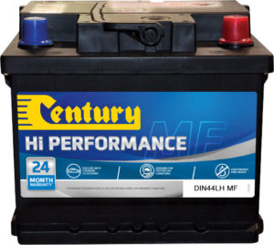 Century Hi Performance DIN Car Battery DIN44LH MF Car