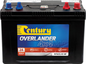 Century Overlander 4×4 Battery N70ZZLHD MF 4x4/SUV